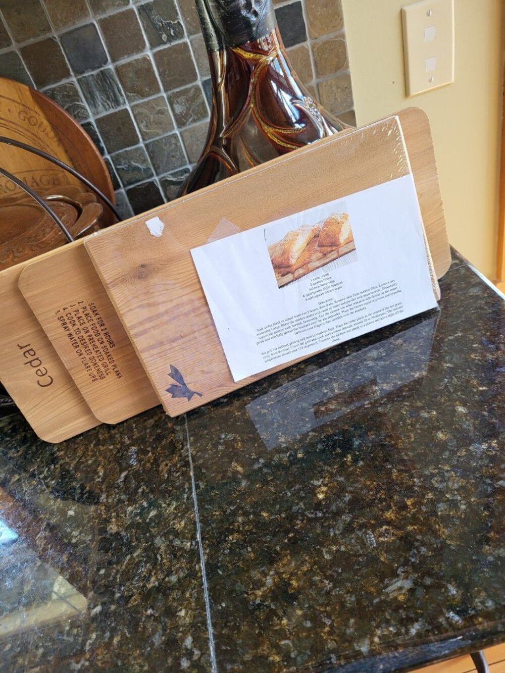 3 New Cedar Planks for Salmon on the BBQ!!